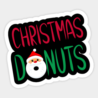 Christmas Donuts Sticker